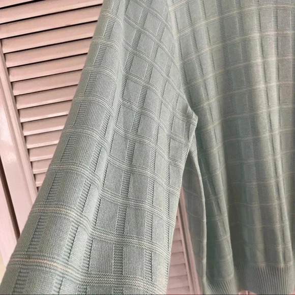 NWT Bobby Jones V-Neck Golf Sweater Light  Blue Turquoise size XXL - Picture 5 of 13